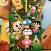 Doraemon Japan genuine regional limited pendant Shinshu limited mushroom