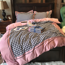 High end 60 grinding four pieces of cotton grinding pure cotton are set to American simple 1 8m bed supplies