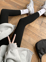 Shark Bottom Pants Woman Early Fall Outside Wearing Skinny High Waist Collection Yoga Barbie Pants With Slim Hip Black Small Leggings