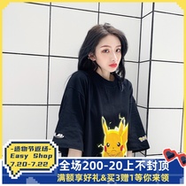 LITLAB 19SS Pokémon genuine Pokémon joint Pikachu cartoon animation short-sleeved couple summer T