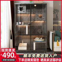 Solid wooden cage super-large space cat house cat house breeding cat house with toilet cat cage room cat room room