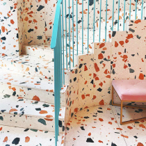 Fish love sugar Light luxury French color large particles 600x1200 Terrazzo tile floor tile Home decoration villa tooling brick