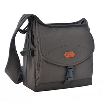 Discount fashion fabric style outdoor sports leisure travel multi-purpose design shoulder bag digital camera bag