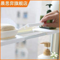 Kitchen window sill rack narrow telescopic pole 2020 new toilet indoor space bathroom cabinet simple