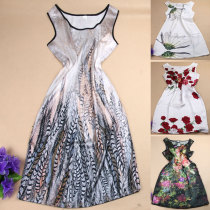 Stock handling true silk long dress pure mulberry silk one-piece dress without sleeveless vest skirt with large round collar genuine silk dress