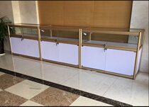 Glass transparent display cabinet new product custom model cabinet pharmacy jewelry display cabinet display cabinet shelf smoke trophy production
