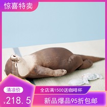 (Spot)Japan Fenlixi Dream YOU MORE Little Otter wrist pad wrist pillow lying flat on his back facing the sky