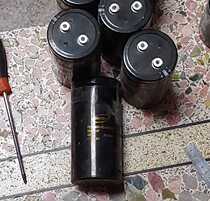 Imported Disassembly 400V6800UF Ship Machine Large Filter Electrolytic Capacitor