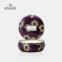 American Voluspa three-wick scented candle Imported fragrance soothing and sleep-aid essential oil Birthday gift decoration