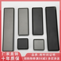 Hole distance 96160m m American black moving door concealed handle embedded with slotted embedded buckle hand invisible flat handle