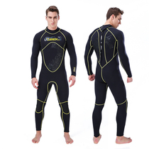 Hong Kong mens diving coat 3mm paddle board surfing warm and cold - resistant wet clothes