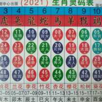 2021 Toto Zodiac card Hong Kong Taiwan Macau universal wave color five elements reference table