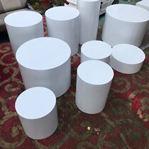 Lacquered round clothing store selling clothes model fitting platform platform live station people display platform wedding base