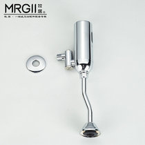 Surface-mounted induction flusher all-copper open-mounted automatic flushing valve adapted to special porcelain TECI squat toilet accessories