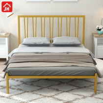 Eurostyle modern minimalist princess iron art bed iron frame steel frame double single adult children 1 2 1 1 5 1 8 m