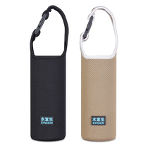 Shuiyisheng universal cup cover with rope thermos cup portable glass cover Heat insulation cup cover Water cup portable protective cover