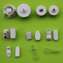 Curtain roller blinds Bamboo blinds Aluminum blinds accessories Plastic plug roller blinds Upper shaft lower rod sealing