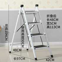 Ladder Home Indoor Folding Stool Staircase Ladder Multifunctional Telescopic Ladder Aluminum Thickened Telescopic Stainless Steel