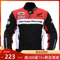 Motorcycle riding clothing spring and summer motorcycle clothing heavy locomotive anti-fall breathable racing clothing waterproof off-road mens and womens knight clothing
