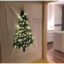 Christmas Green Tree Tapestry Home macrame wall hangings