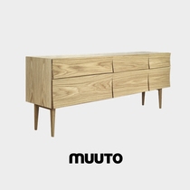 sort Danish MUUTO Nordic SIDEBOARD REFLECT SIDEBOARD imported oak black wood color