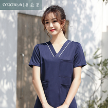 Hand washing suit Short sleeve long sleeve doctor overalls Brush hand suit Operating room nurse dental stomatology hospital female operating suit