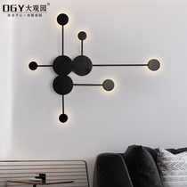 Very simple wall lamps are about modern bedroom bedside lights creatively decorated hotel villa corridor living room background wall lights