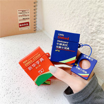 Creative and personalized airpods protective cover 1 2nd generation Apple silicone wireless headset cover anti-fall and scratch-resistant suitable