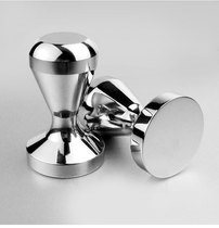 Stainless steel powder Press coffee press hammer 53mm Semi-Automatic Coffee machine handle solid one-piece filler