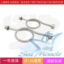 Pressure gauge bracket accessories Heat sink cooling elbow Stainless steel pipe Stainless steel heat sink elbow