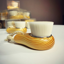 Powerful my brother 400000 super soft fiber hair solid wood handle cleansing brush to remove black spots face brush