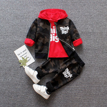 New boys autumn three-piece baby children casual boy clothes baby Autumn 0-2 3 year old coat