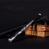 Dragon Vein Thickened Alloy Steel Baseball Bat Defense Supplies Baseball Bat Anti-Body On-board Weapon Fight Iron Stick Baseball Pole