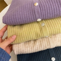 Foreign air small frescoed wool short Fleece Shorts Cardio-weaters Cardio-weaters Jacket Sweater Women Early Spring New