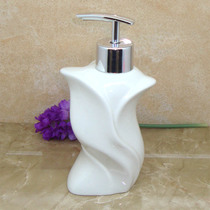 Ceramic hand-liquid bottle creative perfume shampoo bath face packaged pressed lotion bottle soap