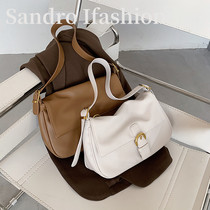 Sandro Ifashion small bag 2020 new fashion joker shoulder armpit bag net red texture womens bag