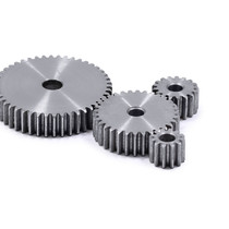 1 TOUCH SPUR gear SPUR gear 1 die 8 teeth to 200 teeth No 45 steel National STANDARD small modulus gear THICKNESS 10MM