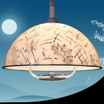 Suddenly enlightened lifting mahjong lamp study bedroom telescopic chandelier modern simple dining chandelier telescopic chandelier