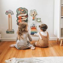 Oribel Childrens Enlightenment Early Teaching Toys Childrens House Pass Wall and Small Spider-Man