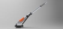 Three-dimensional modeling drawings of a new mop with a pump solidworks design Attached to IGS format