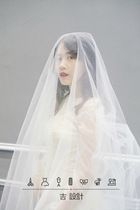 Ultra-wide and ultra-long single-layer imported mesh yarn Ultra-long 5 meters large veil simple Korean beautiful style main yarn travel veil
