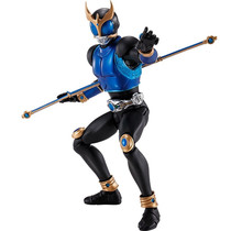 BANDAI (BANDAI) SHF real bone carving masked Knight real bone carving empty my blue dragon form