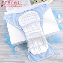 Diaper Pants Pure Cotton Newborn Baby Breathable 100% Full Cotton Washable Baby Anti Leaking Diaper Pocket Fixed Pants All Season