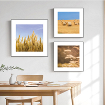 Modern minimalist small fresh scenery living room background wall decoration painting restaurant mural bedroom hotel porch hanging painting