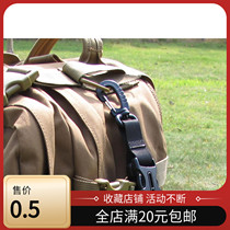 Outdoor backpack with auxiliary quick hanging umbrella rope braided auxiliary material Leisure travel backpack with mending buckle