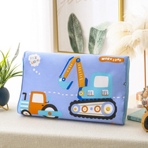 Childrens latex pillowcase cotton cartoon single 50x30 baby baby cotton memory pillow head cover 44x27