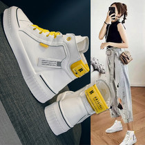 ins net red high-top womens shoes 2020 new autumn shoes Martin boots female students Korean version of the wild super fire Zhixing tide shoes