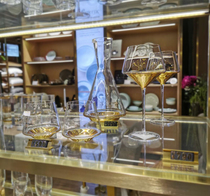 British LSA Space Minimalist light luxury gold wine wine wine dispenser Handmade glass wine wine dispenser pot