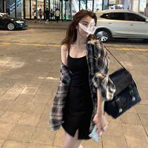 Port Wind Retro Gwen Shirt Woman Spring Summer Design Sensation small minority Korean version loose 100 hitch outside wearing sunscreen blouse