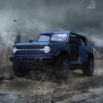 Gucci figure 1:18 Ford gale simulation alloy car model car model swing piece collection original factory off-road car